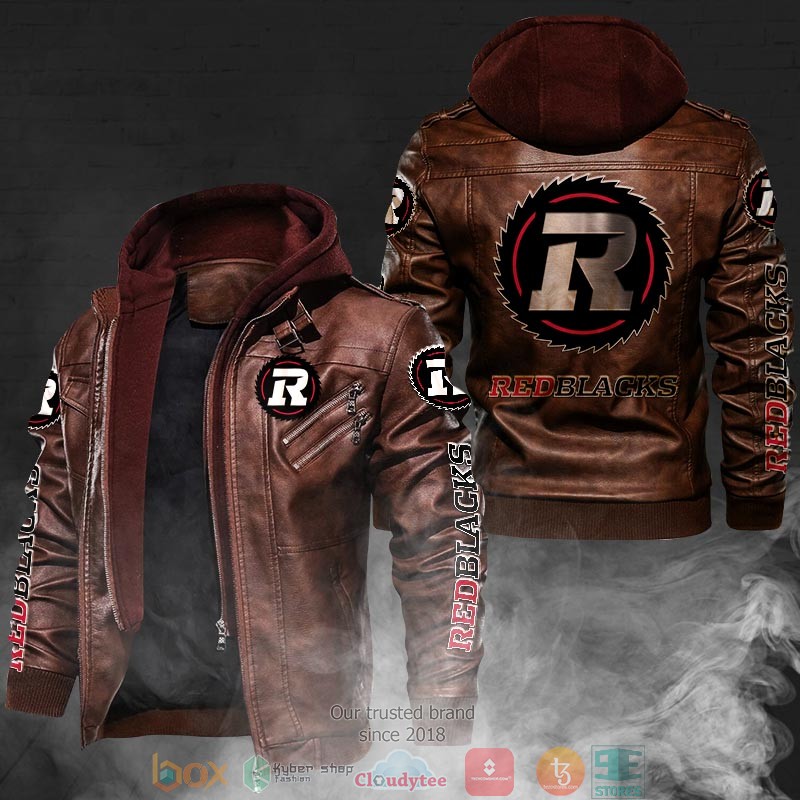 Ottawa_Redblacks_Leather_Jacket