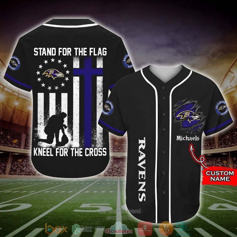 Personalized_Baltimore_Ravens_NFL_Stand_for_the_flag_Baseball_Jersey_Shirt