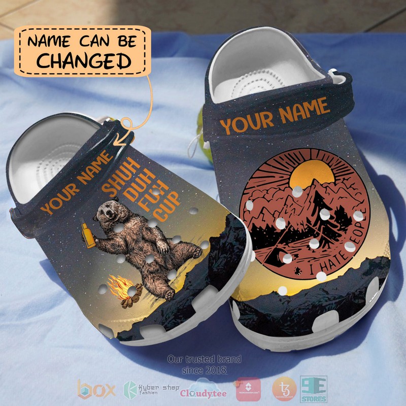 Personalized_Bear_Shuh_Duh_Fuh_Cup_custom_Crocs_Crocband_Shoes