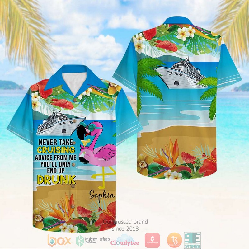 Personalized_Cruise_Flamingo_Youll_only_end_up_drunk_Hawaiian_Shirt_1