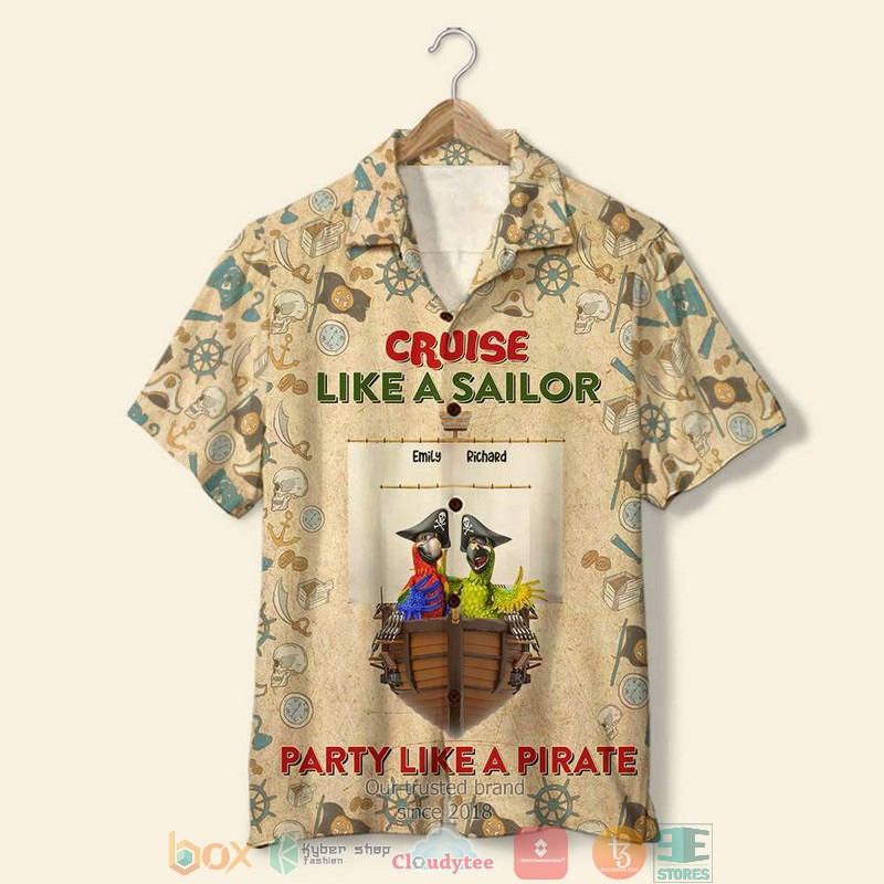 Personalized_Cruising_Cruise_Like_A_Sailor_Party_Like_A_Pirate_Hawaiian_Shirt_Short
