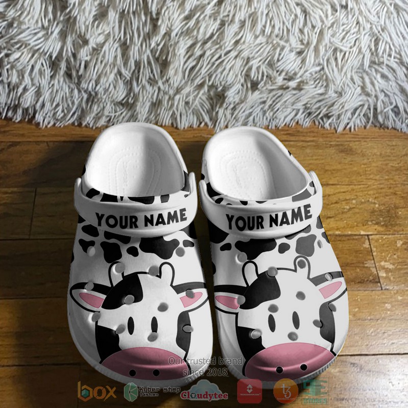 Personalized_Dairy_Cow_custom_Crocs_Crocband_Shoes_1_2