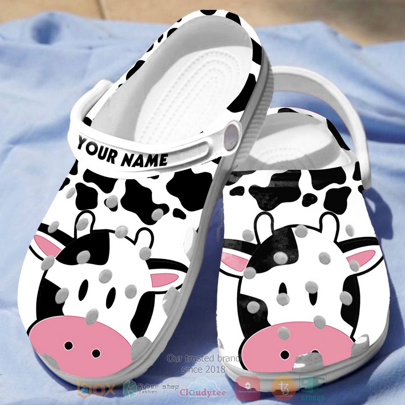 Personalized_Dairy_Cow_custom_Crocs_Crocband_Shoes_1_2_3