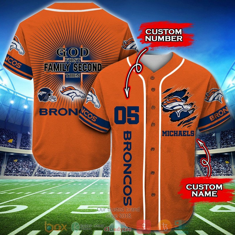 Personalized_Denver_Broncos_NFL_God_First_Family_Second_then_Baseball_Jersey_Shirt
