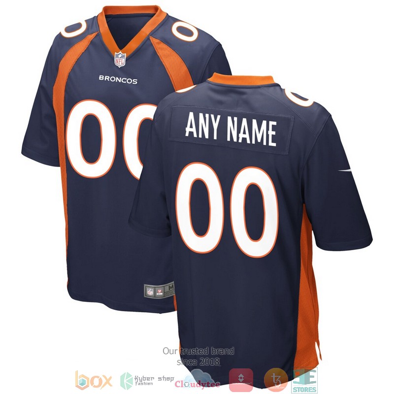 Personalized_Denver_Broncos_Navy_Alternate_Football_Jersey