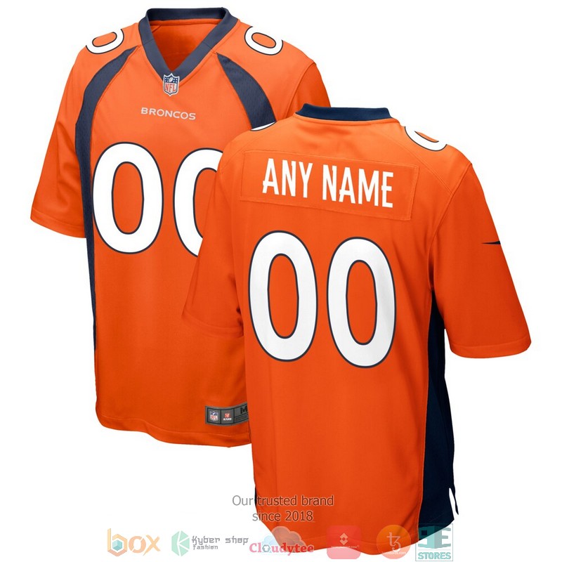 Personalized_Denver_Broncos_Orange_Football_Jersey