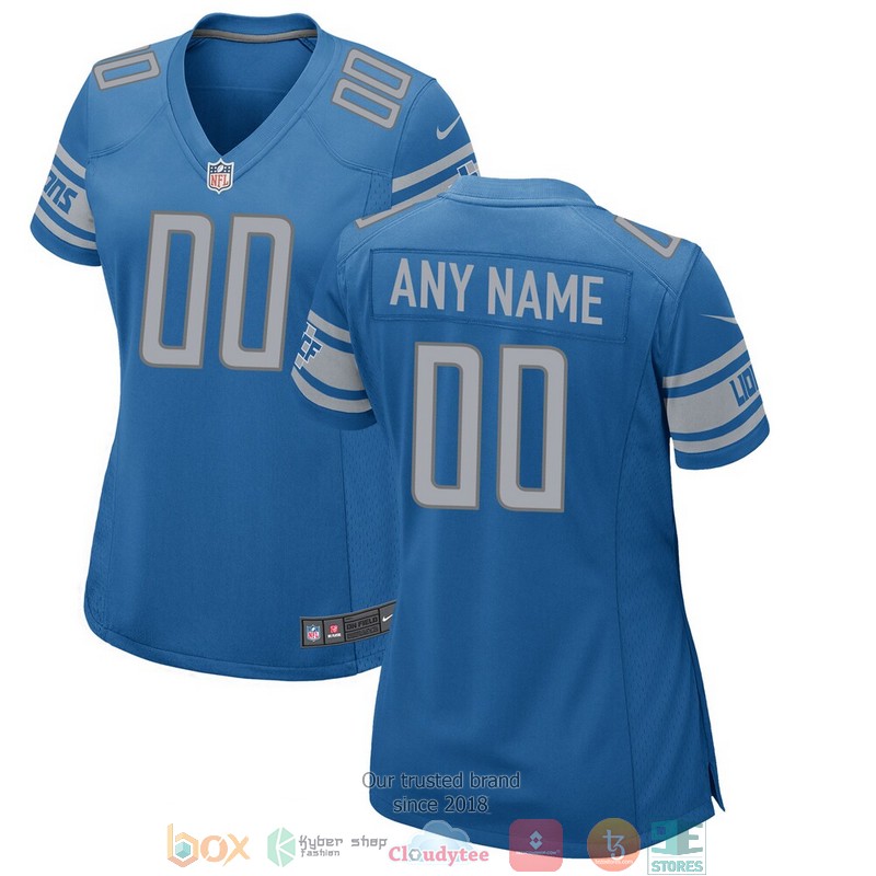 Personalized_Detroit_Lions_Blue_Team_Color_Football_Jersey