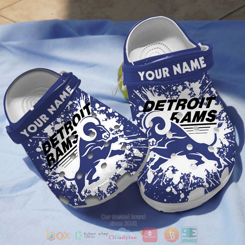 Personalized_Detroit_Rams_custom_Crocs_Crocband_Shoes