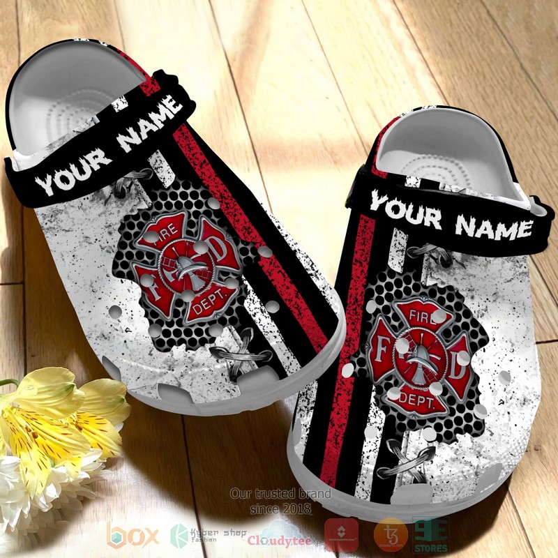 Personalized_Firefighter_logo_custom_Crocs_Crocband_Shoes_1_2_3