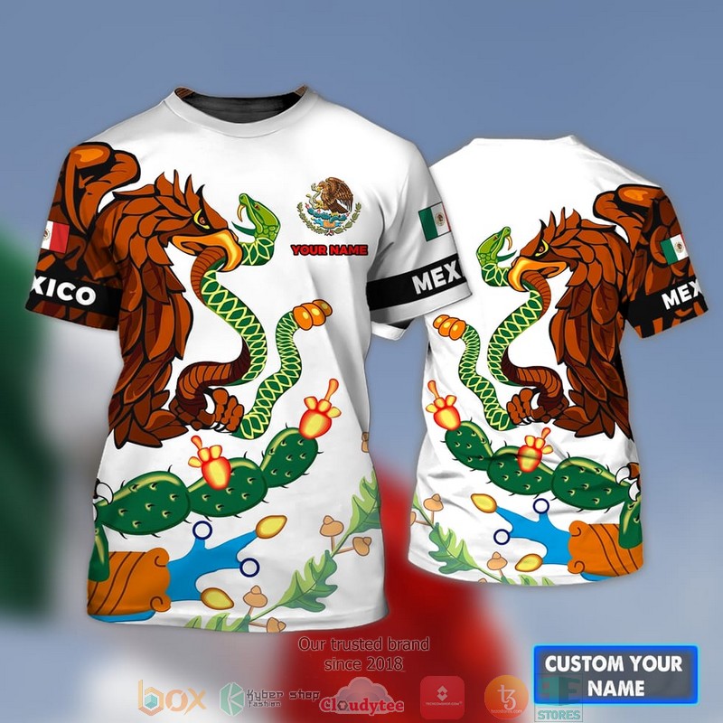 Personalized_Mexico_Coat_of_Arms_Art_custom_3D_T-Shirt