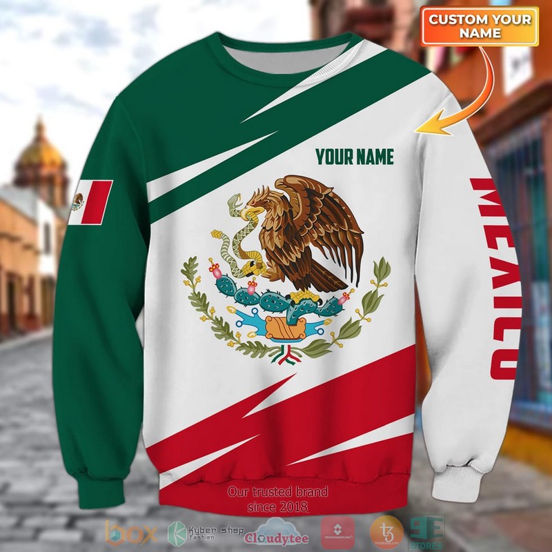 Personalized_Mexico_Coat_of_Arms_flag_custom_3D_Sweatshirt