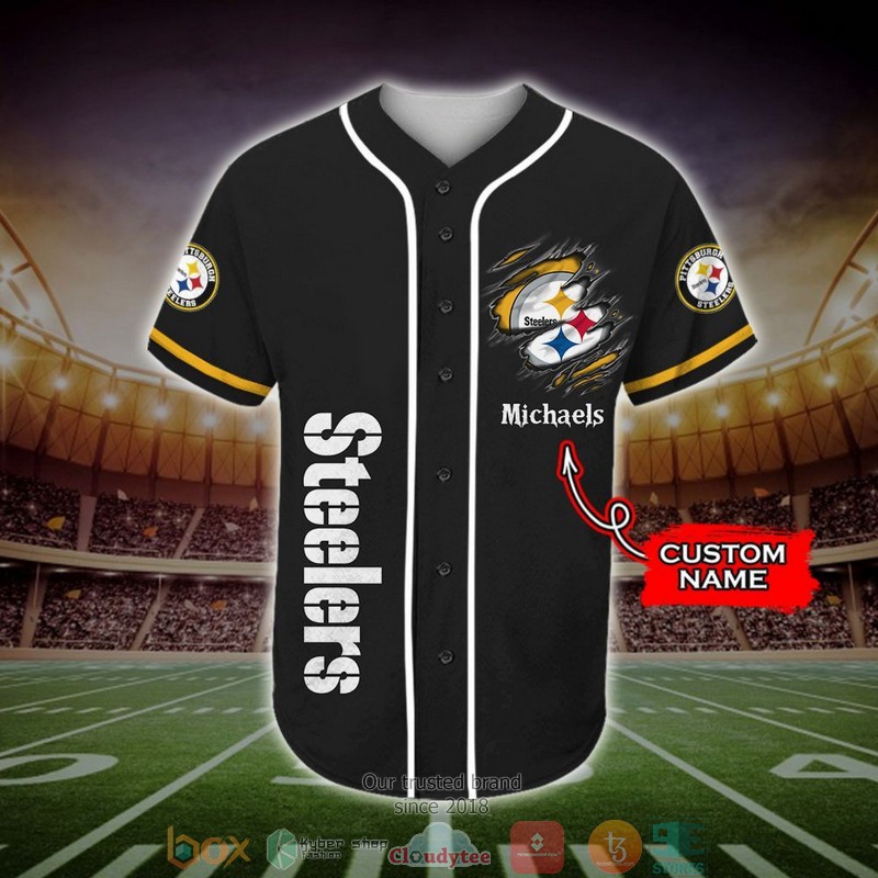 Personalized_Pittsburgh_Steelers_NFL_Kneel_for_the_cross_Baseball_Jersey_Shirt_1