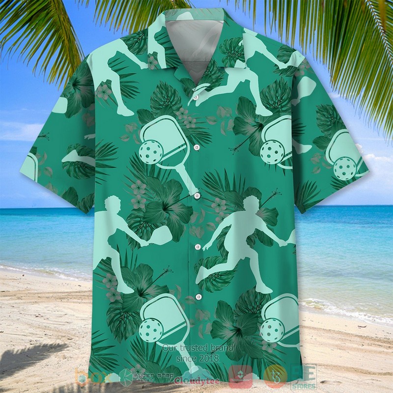 Pickleball_Kelly_Green_Hawaiian_Shirt_1
