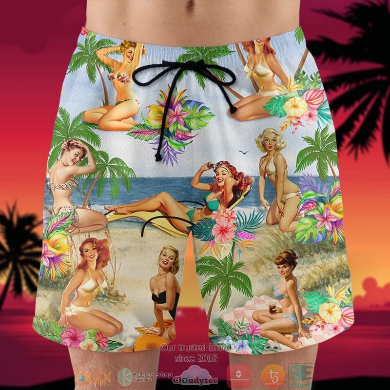Pin_Up_Girl_Hawaiian_Shirt_shorts_1_2