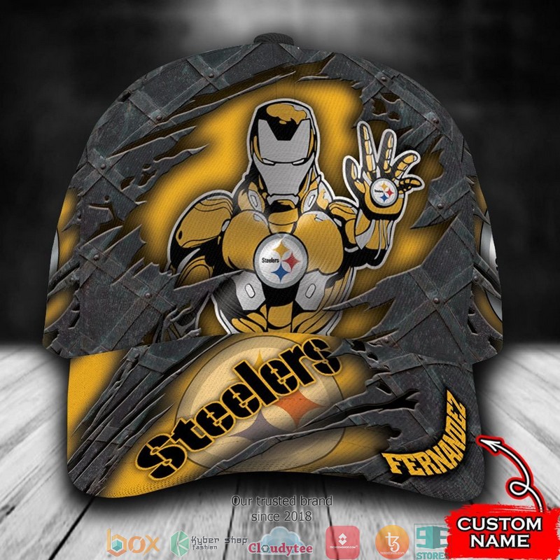 Pittsburgh_Steelers_Iron_Man_NFL_Custom_Name_Cap