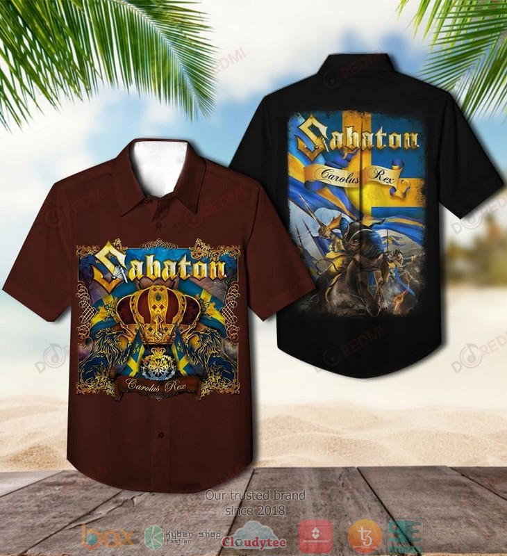 Sabaton_Carolus_Rex_Short_Sleeve_Hawaiian_Shirt