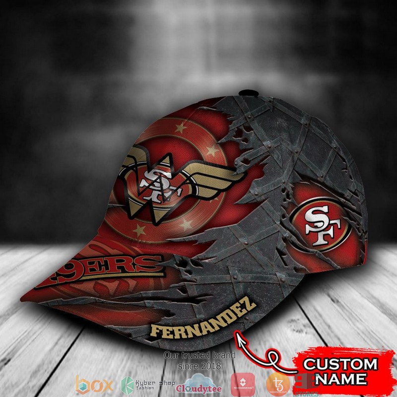 San_Francisco_49ers_Wonder_Woman_NFL_Custom_Name_Cap_1_2