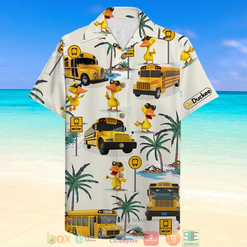 School_Bus_Drive_Duck_Pattern_Hawaiian_Shirt_1_2