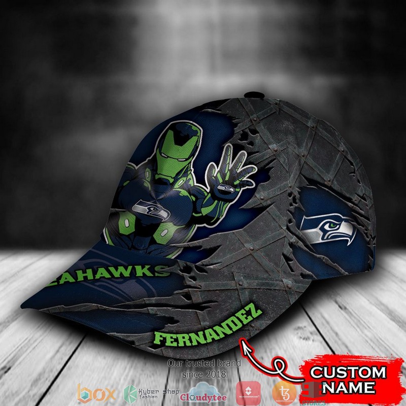 Seattle_Seahawks_Iron_Man_NFL_Custom_Name_Cap_1_2