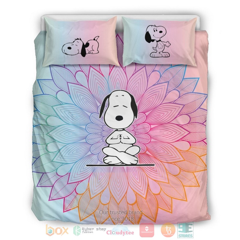 Snoopy_Flowers_Bedding_Sets