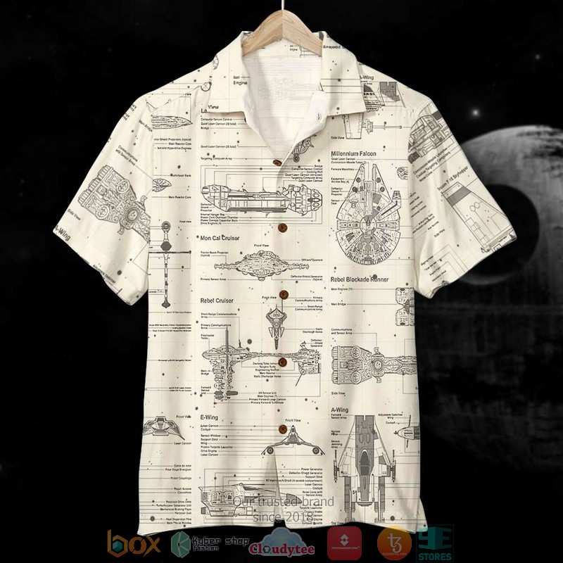 Star_Wars_vehicle_Patent_Hawaiian_Shirt_1
