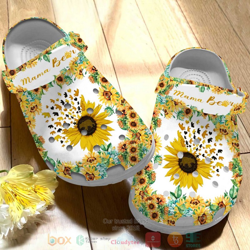 Sunflower_Mama_bear_Mothers_Day_Crocs_Crocband_Shoes_1_2