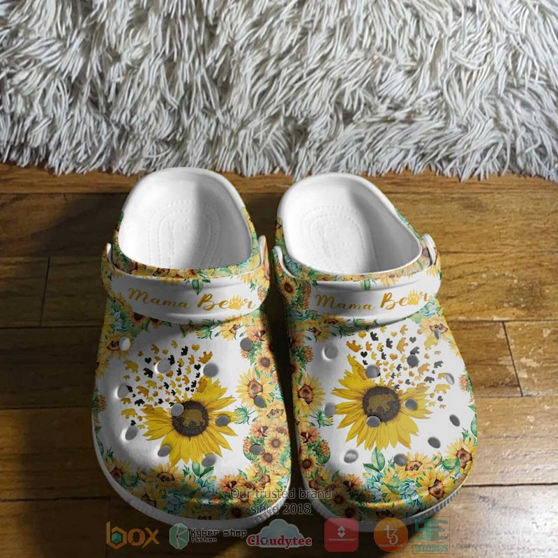 Sunflower_Mama_bear_Mothers_Day_Crocs_Crocband_Shoes_1_2_3_4