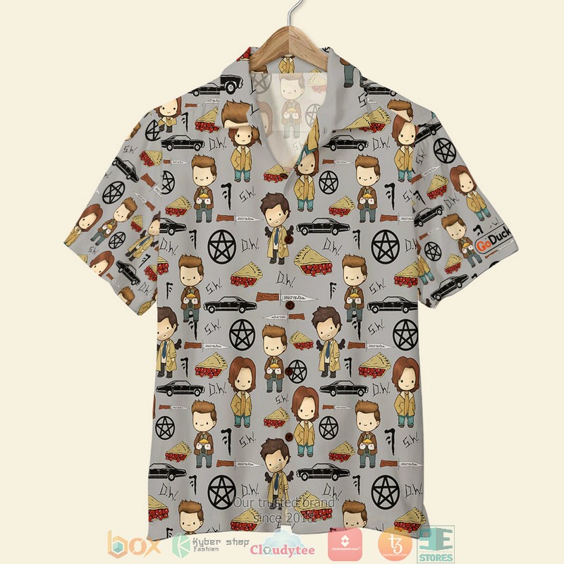 Supernatural_Series_Pattern_Hawaiian_Shirt