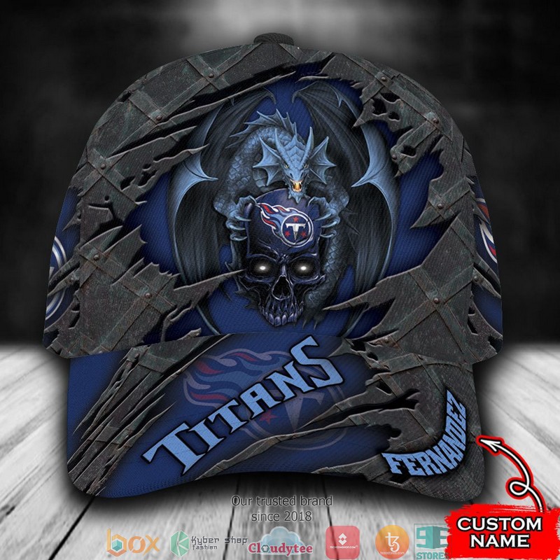 Tennessee_Titans_Dragon_NFL_Custom_Name_Cap