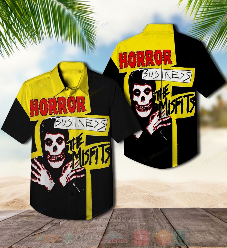 The_Misfits_Misfits_Horror_Business_Album_Hawaiian_Shirt