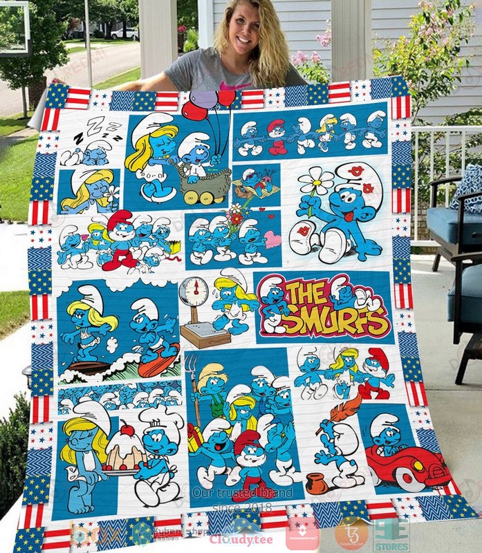 The_Smurfs_Quilt