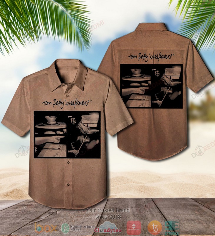 Tom_Petty_Wildflowers_Short_Sleeve_Hawaiian_Shirt