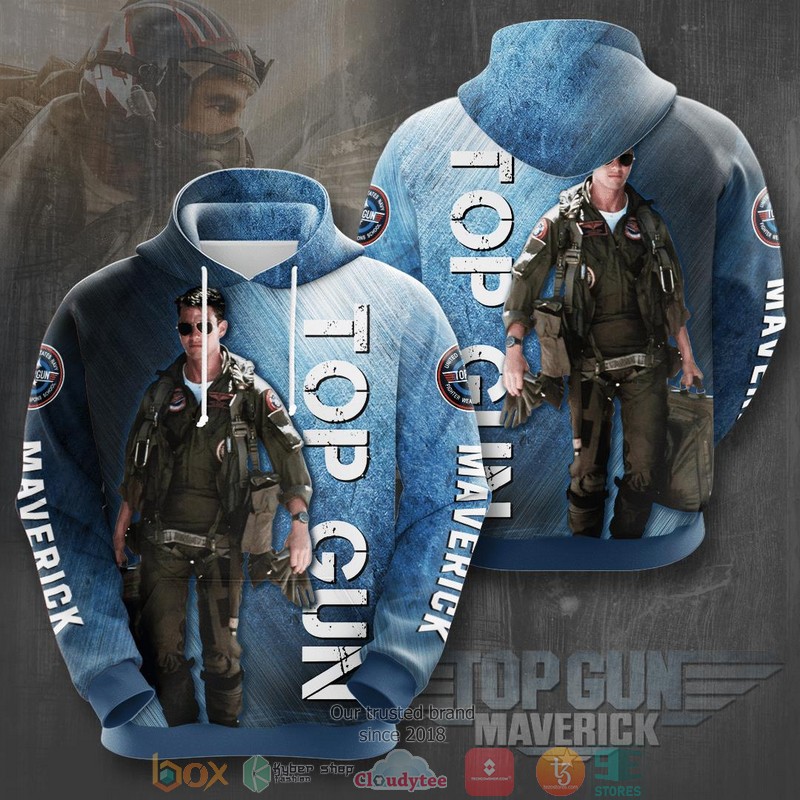Top_Gun_Tom_Cruise_Maverick_3D_Shirt_hoodie_1