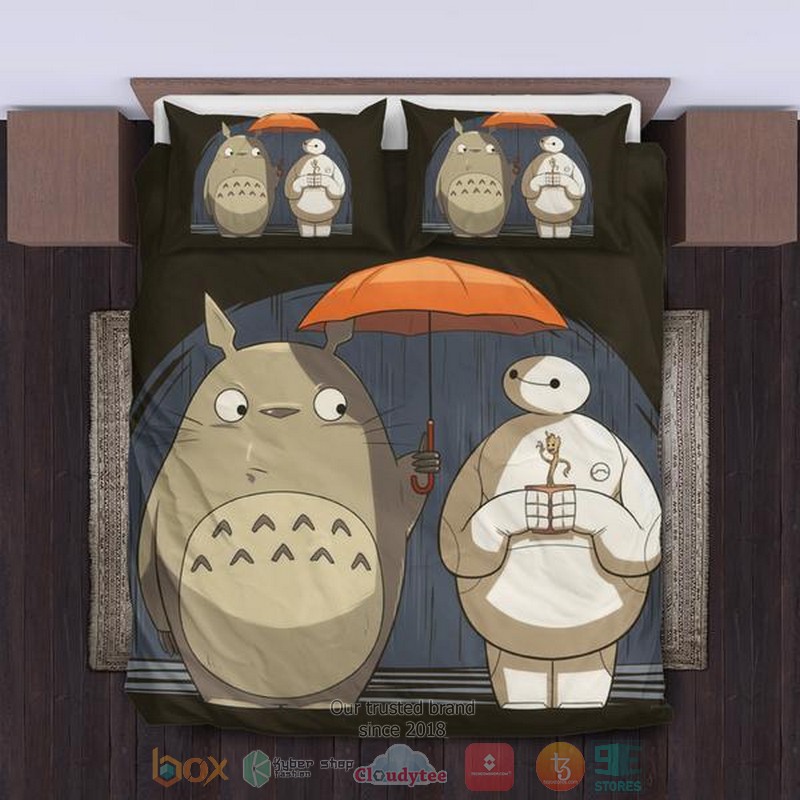 Totoro_Baymax_Bedding_Sets