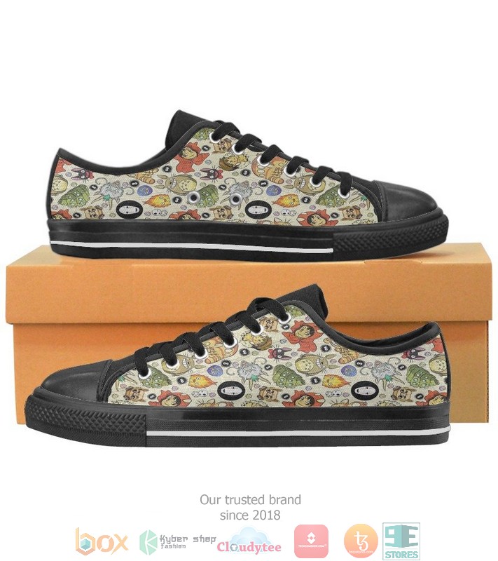 Totoro_Canvas_low_Top_Shoes