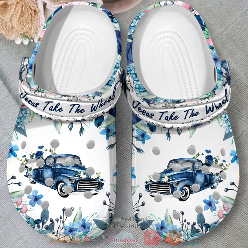 Truck_Jesus_Take_The_Wheel_Crocs_Crocband_Shoes_1