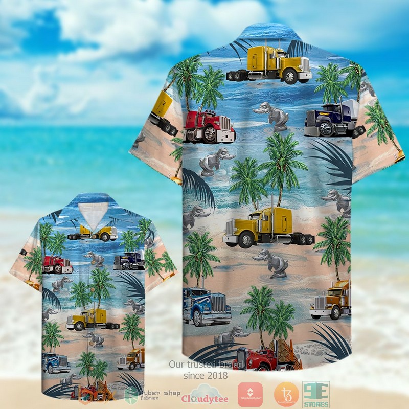 Trucker_Semitruck_Hawaiian_Shirt_1
