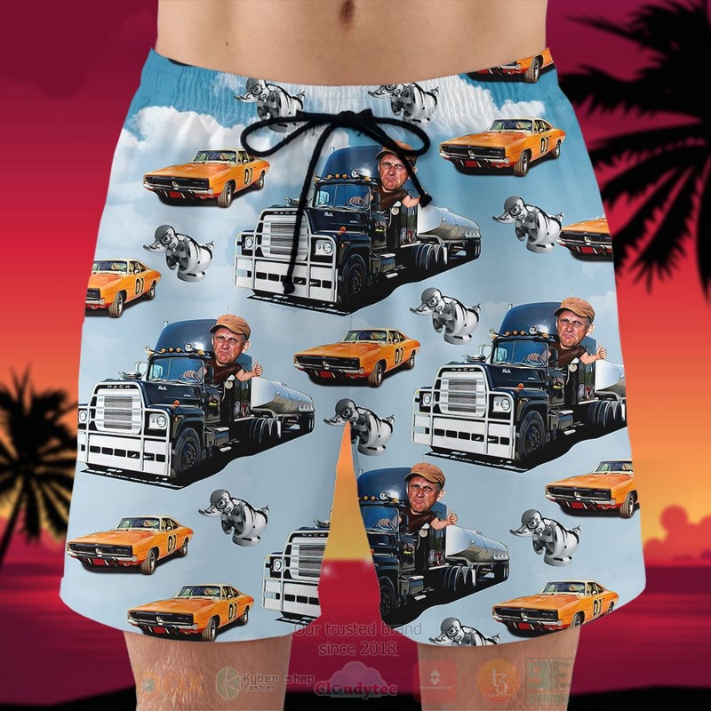 Trucker_Truck_and_Angry_Convoy_Duck_Pattern_Personalized_Truckers_Hawaiian_Shirt_Short_1_2_3_4_5
