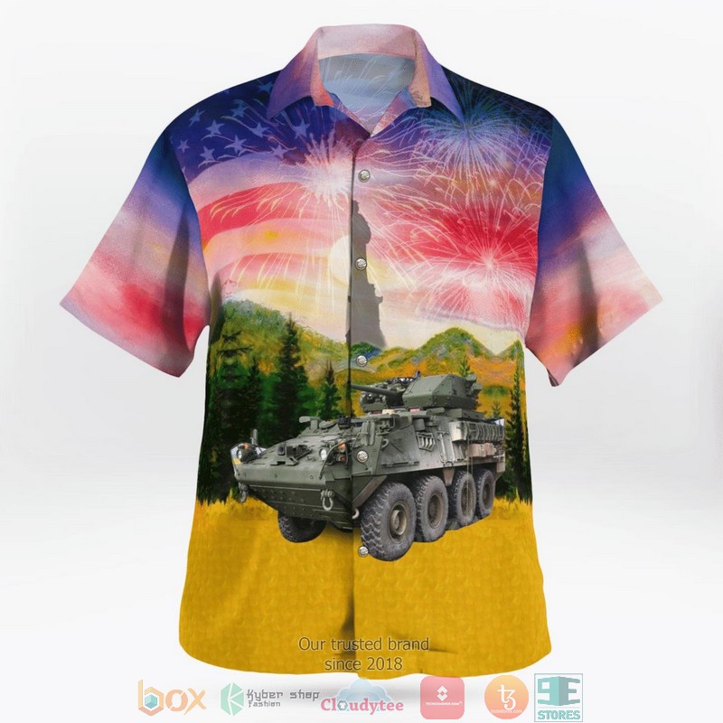 US_Army_M1296_Dragoon_Armored_Personnel_Carrier_Independence_Day_Hawaiian_Shirt_1