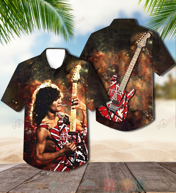Van_Halen_Love_Guitar_Album_Hawaiian_Shirt