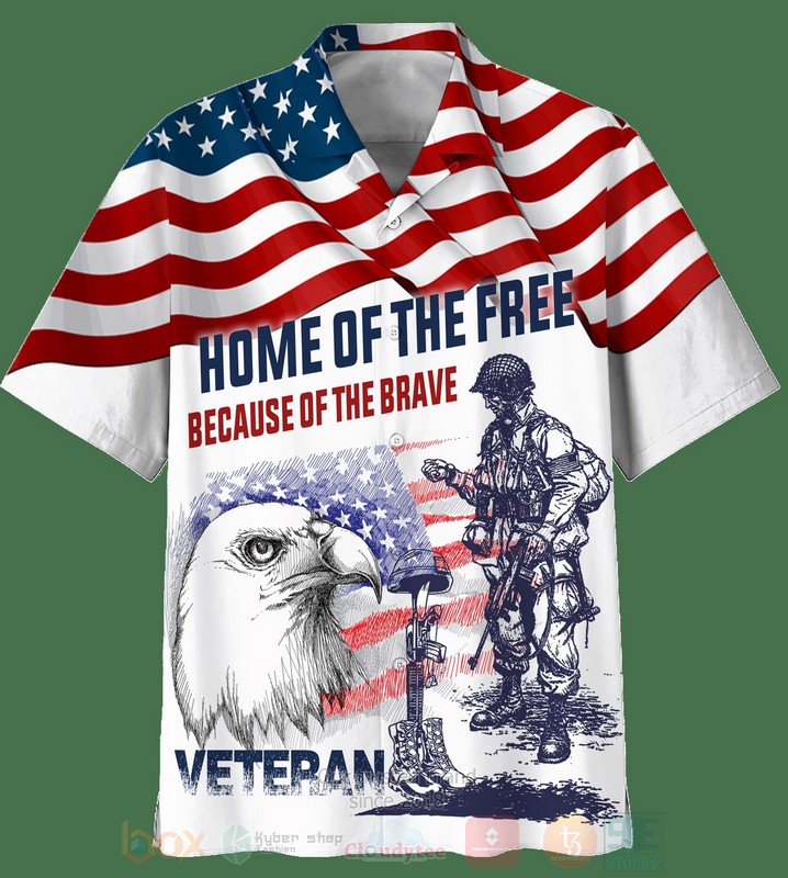 Veteran_Home_of_the_Free_Because_of_the_Brave_US_Flag_Hawaiian_Shirt