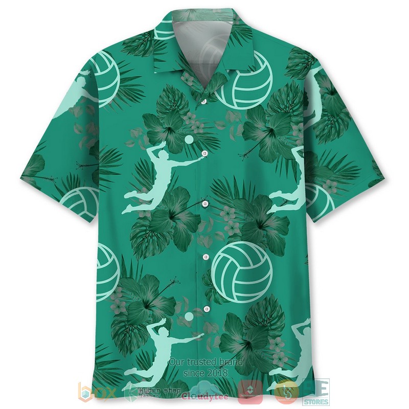 Volleyball_Kelly_Green_Hawaiian_Shirt