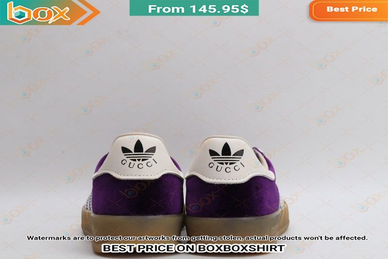 Adidas Gucci Gazelle Violet Stan Smith Low Top Shoes 10