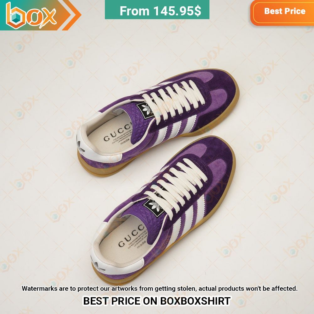 Adidas Gucci Gazelle Violet Stan Smith Low Top Shoes 19