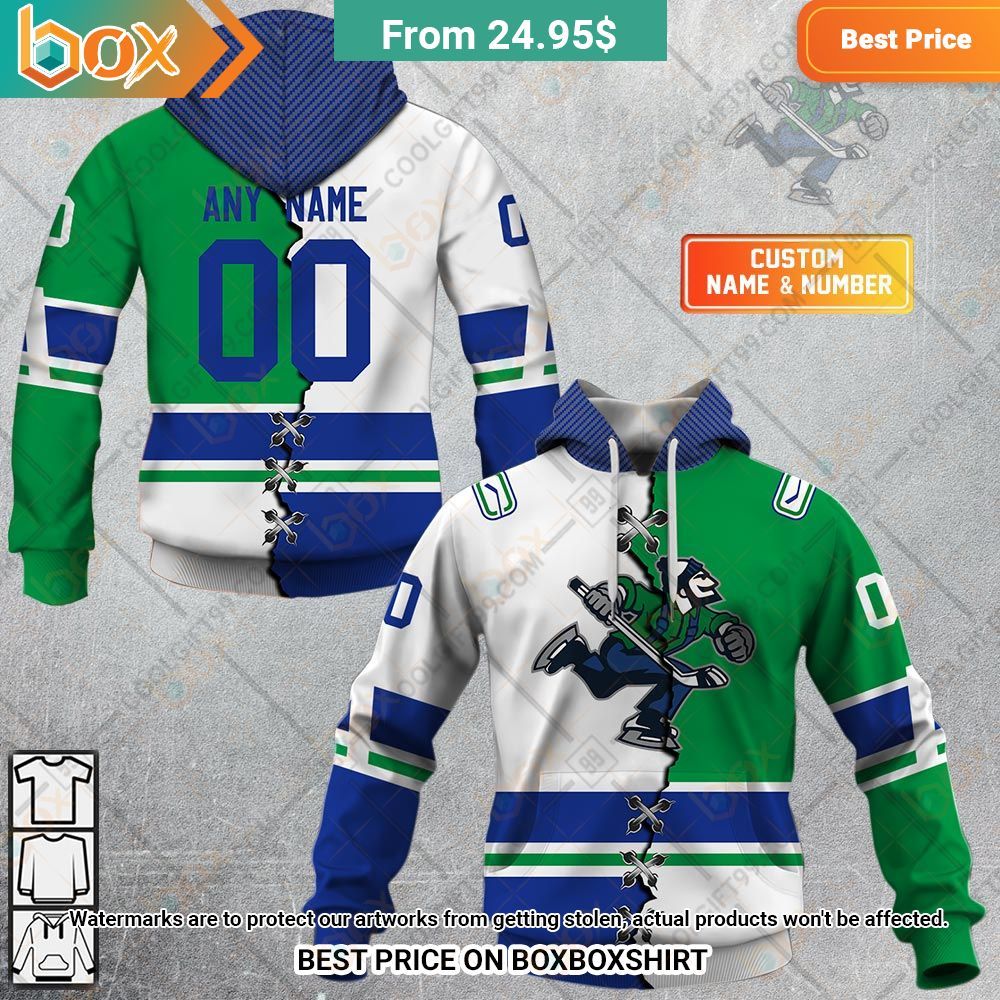 ahl abbotsford canucks mix jersey personalized hoodie 1 546