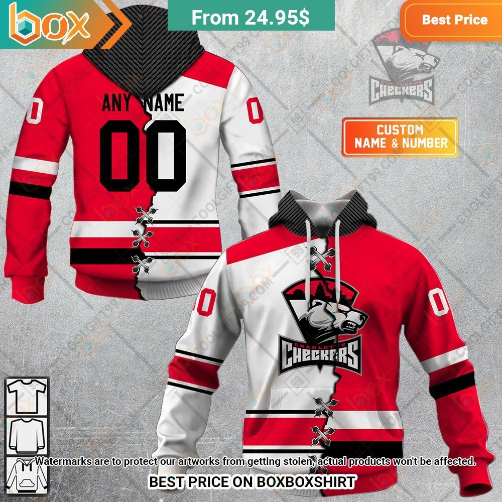 ahl charlotte checkers mix jersey personalized hoodie 1 162