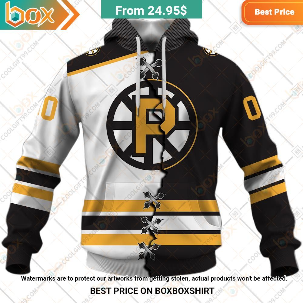 ahl providence bruins mix jersey personalized hoodie 2 218
