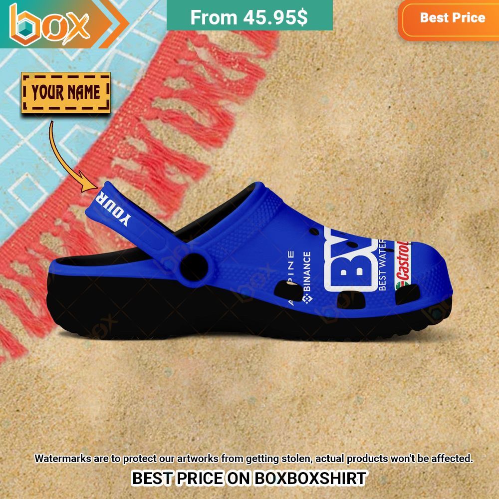 Alpine F1 Team BWT Castrol Edge Custom Crocs Clog Shoes 10