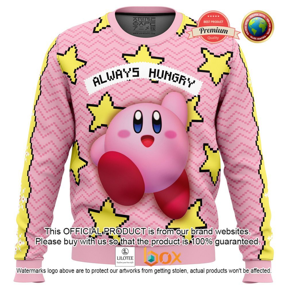 HOT Always Hungry Kirby Sweater 1