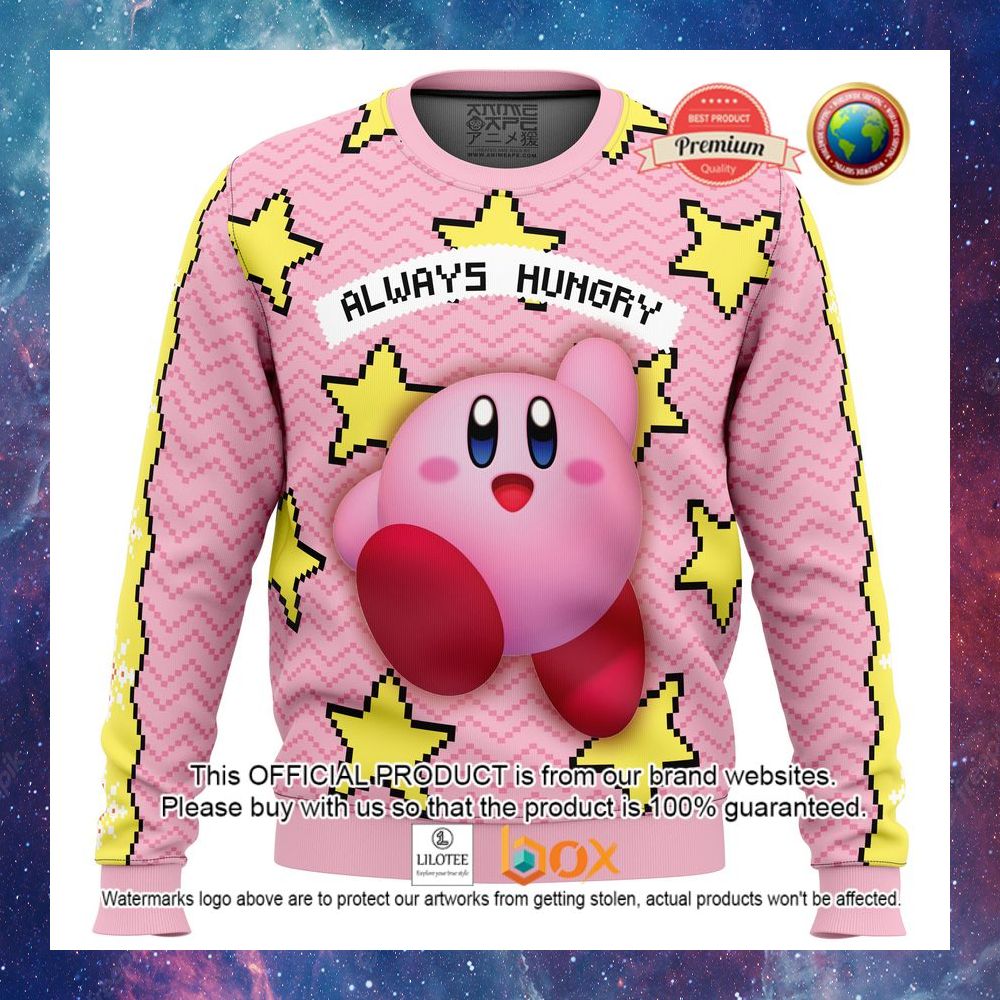 HOT Always Hungry Kirby Sweater 3